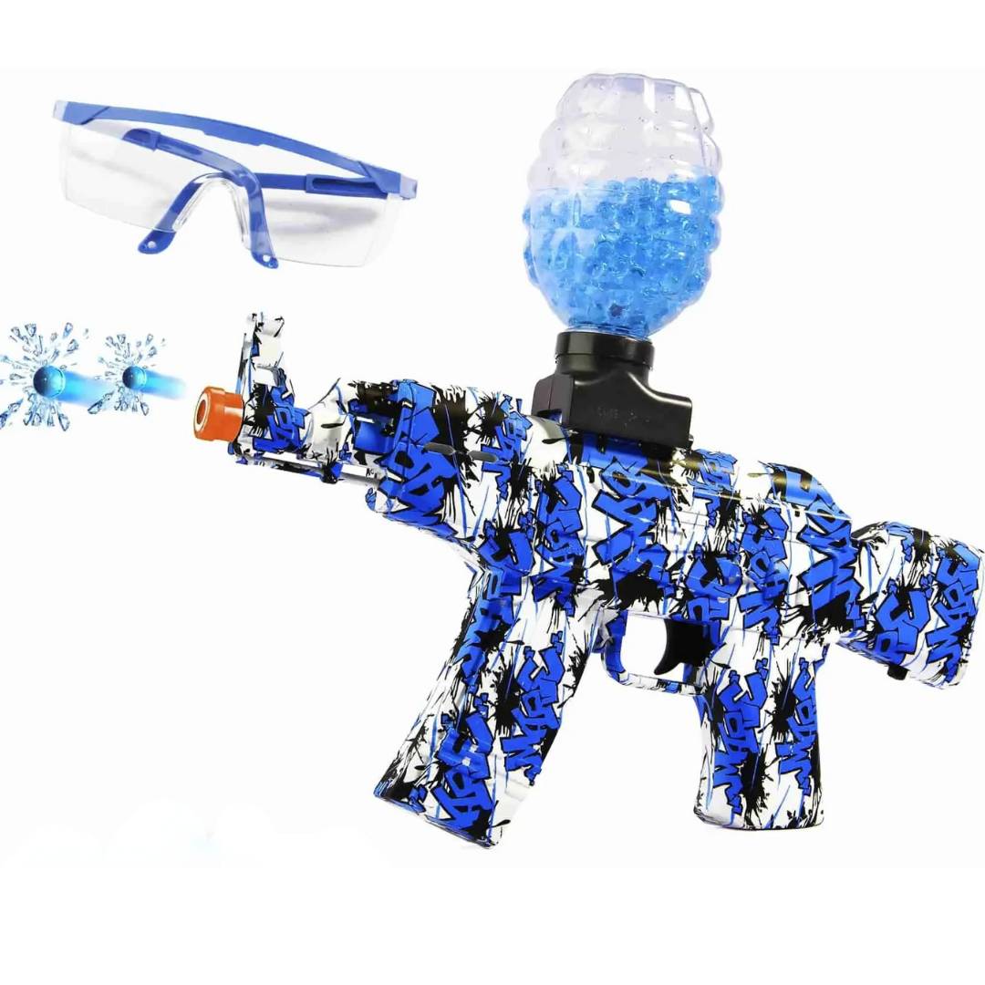 Pistolet à eau motorisé lumineux avec réservoir de 450 ml