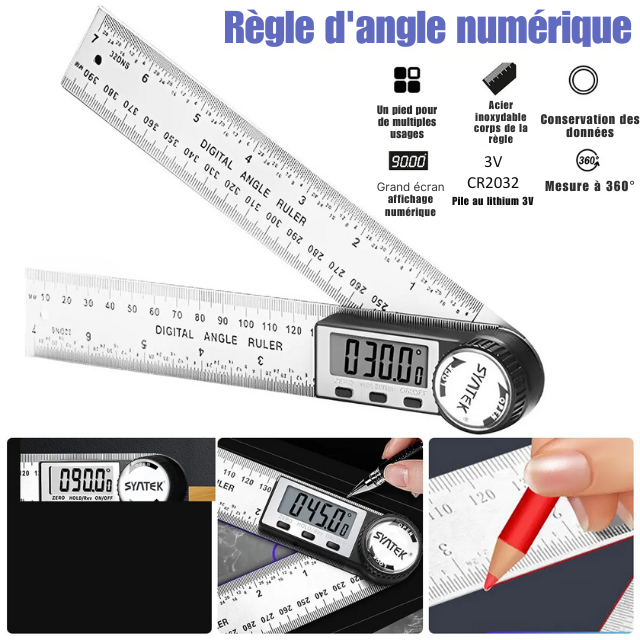 📐Règle d'angle à affichage numérique📏