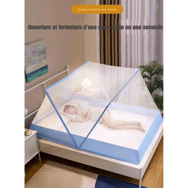 🛏️Moustiquaire Pliable Ultra-Pro(190*160*80cm)✨