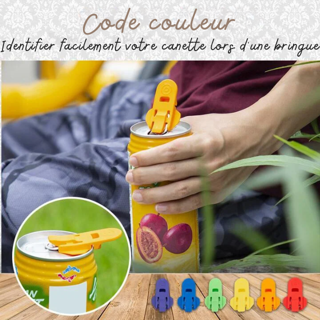 🥫Ouvre/Ferme canette facile(lot de 12pcs)🤩