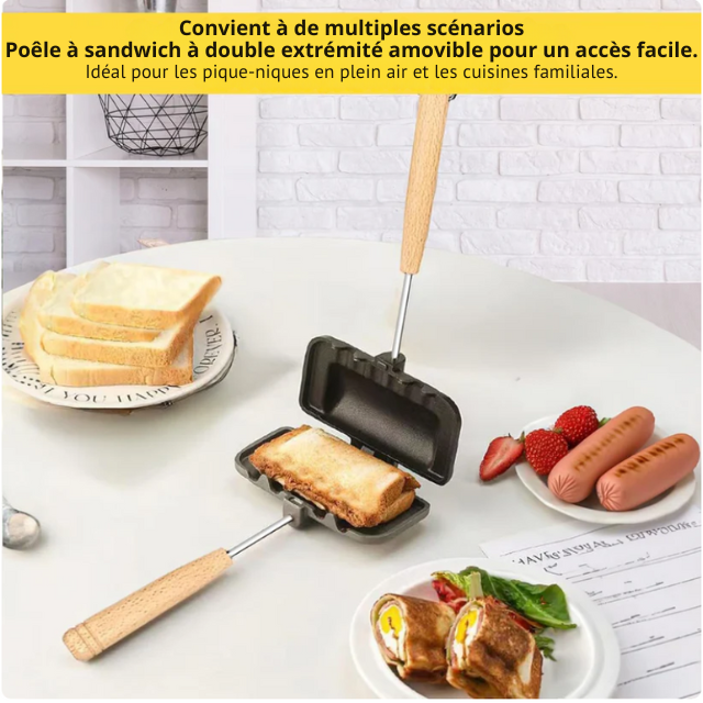 🥪Plateau de cuisson à sandwich amovible🤩