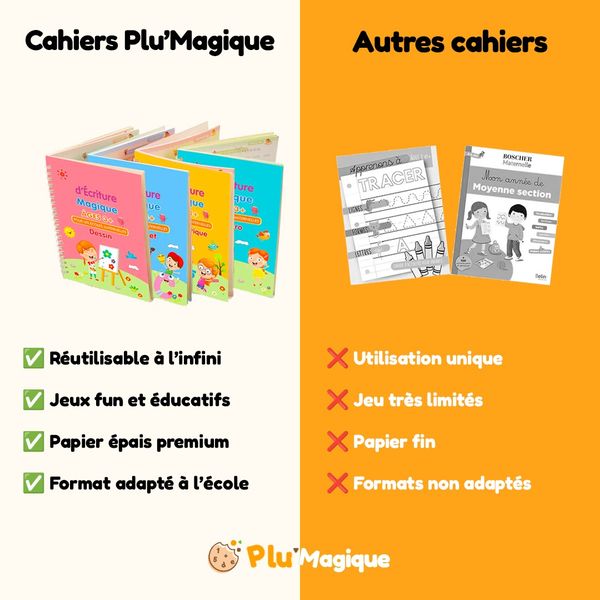 Plu'Magique - Pack de 4