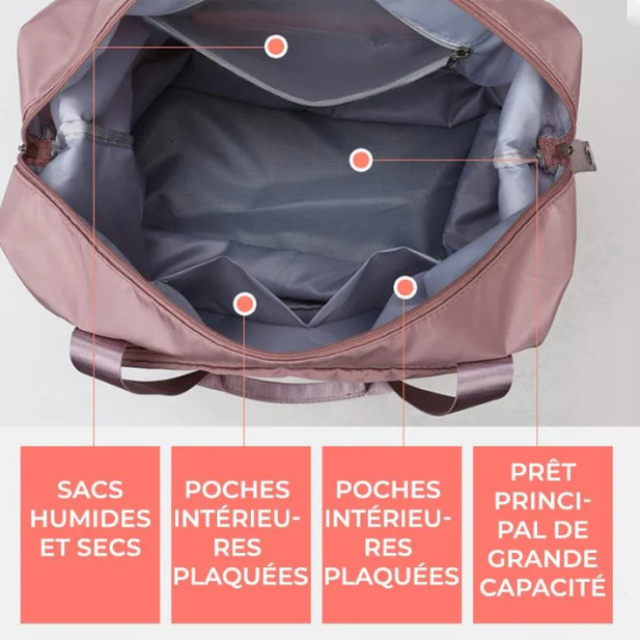 Sac de voyage pliable de grande capacité🤩👜- En Stock - MC ECOM Tahiti