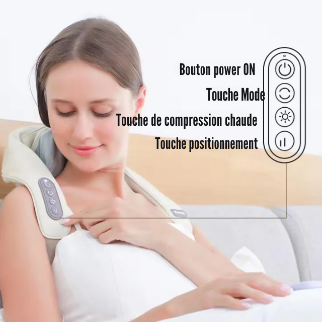 Masseur Nuque V2 NeckCare Promax🤩⭐ - En précommande - MC ECOM Tahiti