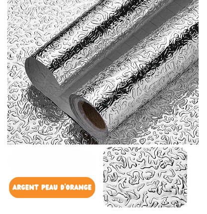 Adhésif cuisine ANTI-HUILE - 60cm x 10m - 2 coloris