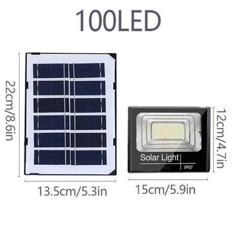 Lampe solaire 100 LEDS 💡🤩- En précommande