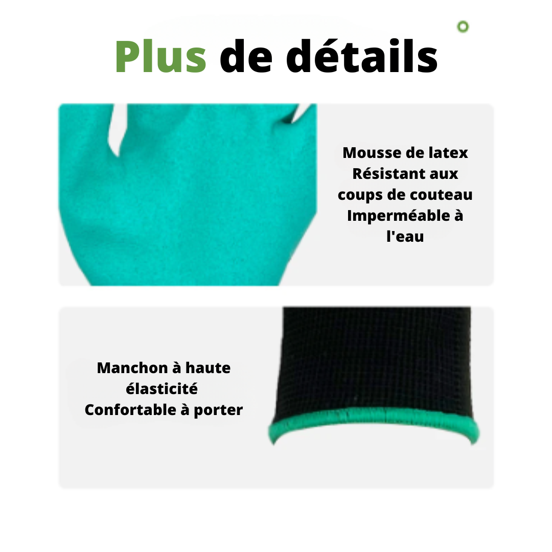 Gants de jardinage renforcés - En stock - MC ECOM Tahiti