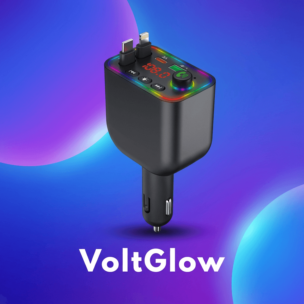 VoltGlow™ 4-en-1 - Adaptateur allume-cigare multifonctions