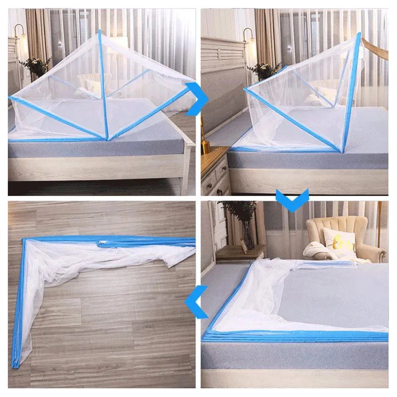 🛏️Moustiquaire Pliable Ultra-Pro(190*160*80cm)✨