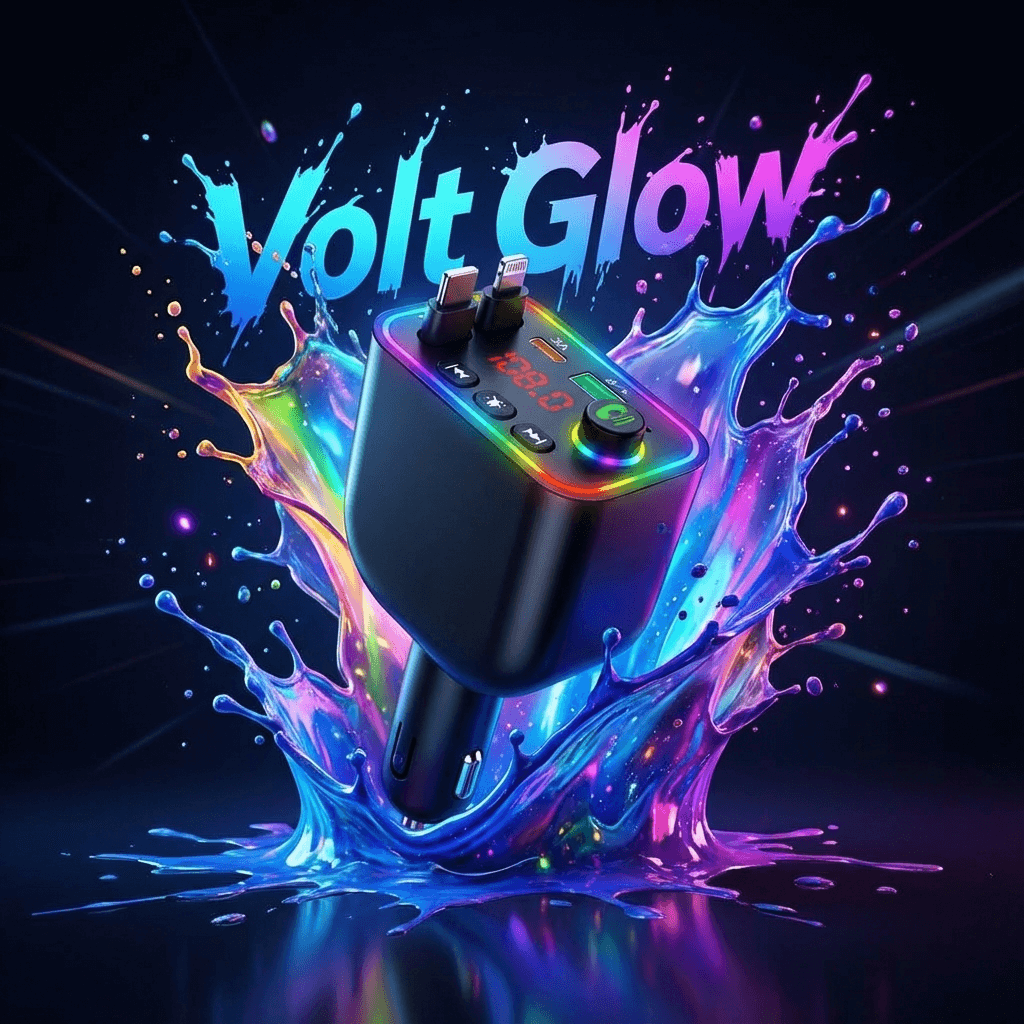 VoltGlow™ 4-en-1 - Adaptateur allume-cigare multifonctions